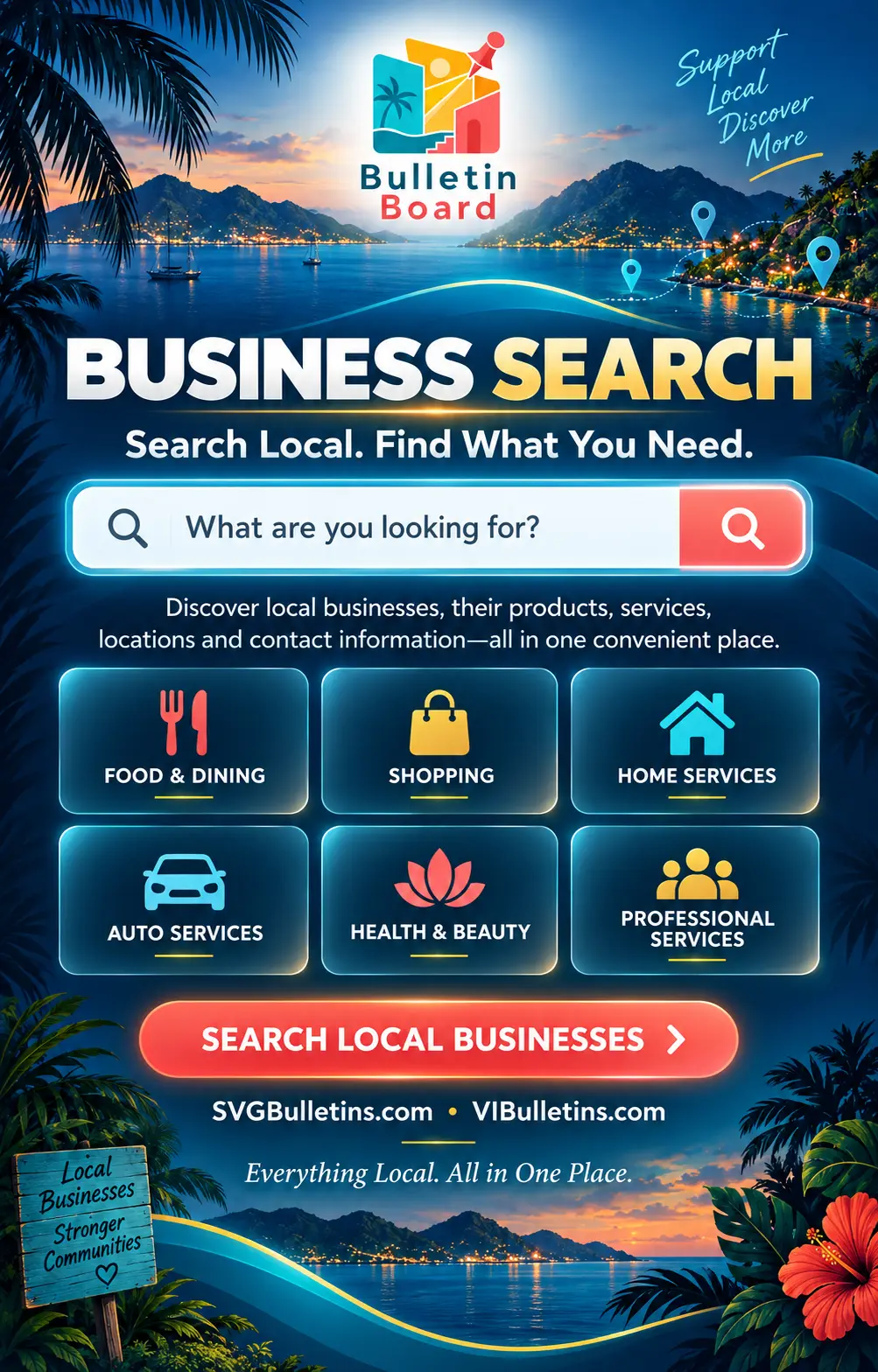Bulletin Board & Business Search Flyer (convert.io)